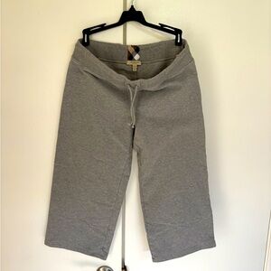 Burberry London cropped sweat shorts